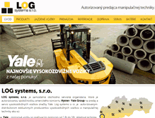 Tablet Screenshot of logsystems.sk